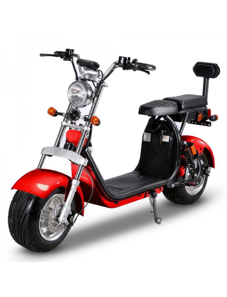 CityCoco rouge — vue 3/4 avant